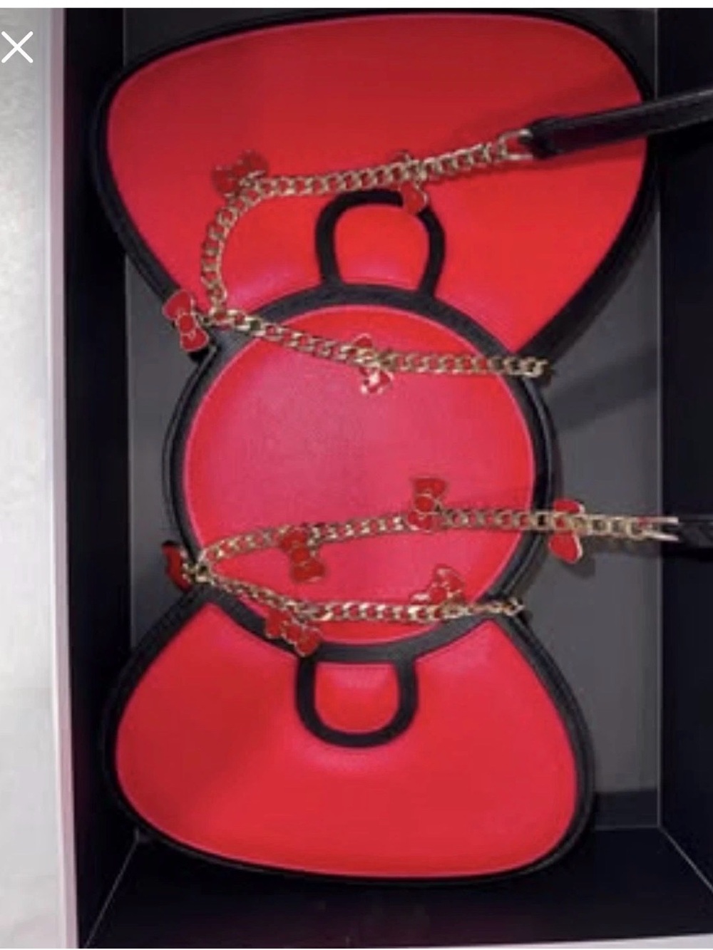 Jimmy Paul x Hello Kitty Red Bow Bag Purse Difuzed Sanrio Limited Edition w/ Box